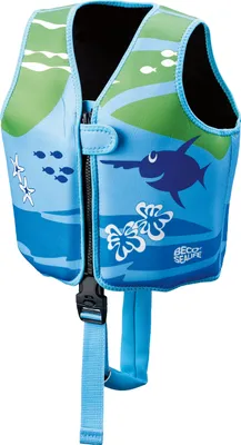 Produktbild von BECO the world of aquasports Schwimmweste mit gepolstertem Beingurt blau-grün S