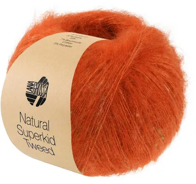 Produktbild von Lana Grossa - Natural Superkid Tweed 0640 kupferrot