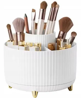 Drehbarer Kosmetik Organizer 360 Grad zur Aufbewahrung von Make-up und Beauty-Produkten