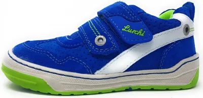 Produktbild von Lurchi Bruce Jungen Klettschuh in Blau, Größe 27