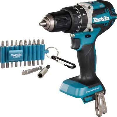 Obrázok produktu pre Akumulátorová príklepová vŕtačka Makita DHP 484 Z 18 V 54 Nm bez kefiek sólo - bez batérie, bez nabíjačky