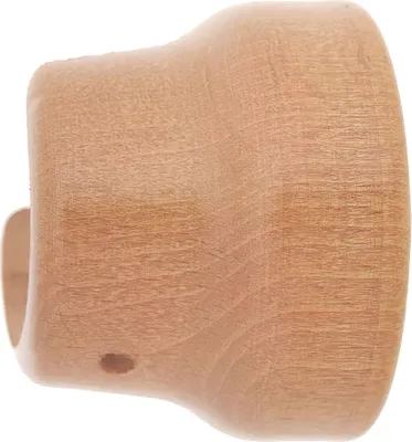 Image de Support latéral lisse en bois 28 x 42 mm. Pin