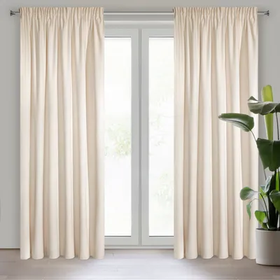 Produktbild von Eurofirany Vorhang VILLA hell beige 140X270 Kräuselband