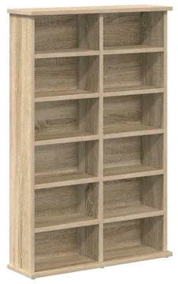 Obrázek produktu pro CD skříň Dub sonoma 60 x 17 x 92 cm Kompozitní dřevo