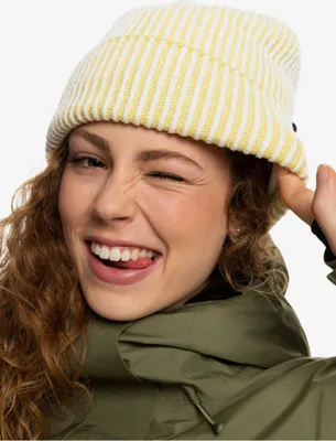 Immagine prodotto di Cappellino a costine da donna Hellgelbe Roxy Ozalee