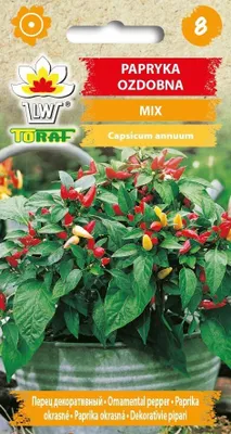 Zdjęcie produktu dla Papryka ozdobna MIX Nasiona warzywa - 611 Toraf