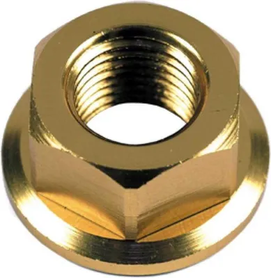 Zdjęcie produktu dla Nakrętka osi koła aluminiowa anodowana na niebiesko - M12x1.75
