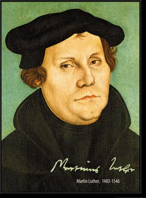 Obrázek produktu pro Martin Luther umělecký obraz k tisku - Portrét, 1529 (80 x 60 cm)