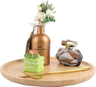 Immagine prodotto di Vassoio in legno 30x30 cm per frutta, pane, caffè