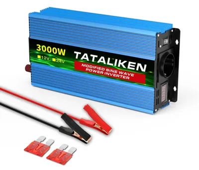 Produktbild von Wechselrichter, Digitalanzeige, Temperaturregelungslüfter, 24V 3000W 220V50HZEU