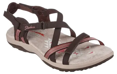 Produktbild von Skechers Damen Reggae Slim Sun Array Turnschuhe, Chocolate, 42 EU