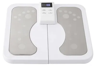 Produktbild von EMS Fußmassagegerät 7 Modi & 50 Intensitäten – LED-Anzeige, abnehmbare Pads, 30/60 Min Timer, für Füße, Beine & Arme