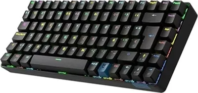 Immagine prodotto di Hiditec GM1K Tastiera da gioco meccanica senza fili/interruttore Hot-Swap Gateron Rosso