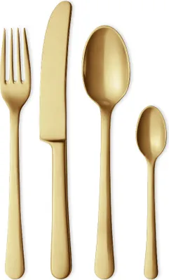 Produktbild von Georg Jensen COPENHAGEN GIFTBOX 4 PCS (11,12,17,33) SS MATTE GOLD 10019716