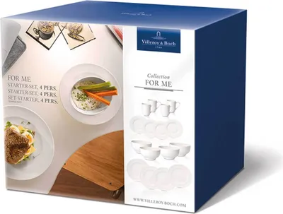 Produktbild von Villeroy & Boch For Me Starter-Set 4 Personen