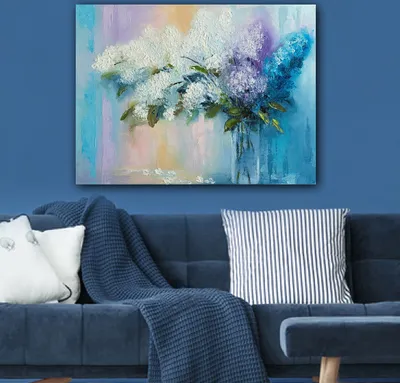 Produktbild von Wallity, 486880663_70100- HPE2475, Bunt, Leinwandbilder, 70 x 100 cm, 100% Leinwand