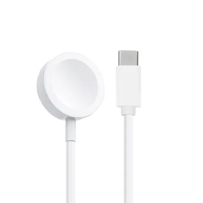Obrázek produktu pro Nabíječka pro Apple Watch Series Ultra 8 7 6 5 4 3 2 Bezdrátové nabíjení 30 cm bílá