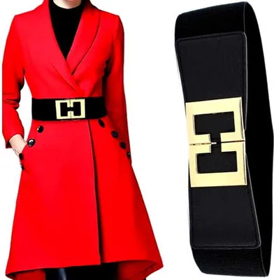 Produktbild von Weites Damen Kleid Elastische Taille Golden Fashion