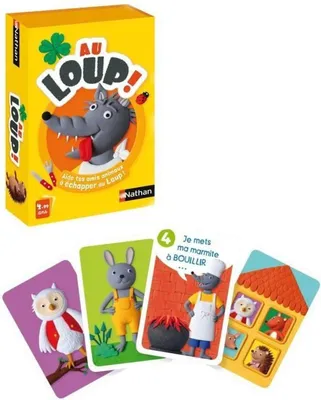 Produktbild von Jeux de Cartes Au loup , Kartenspiel, Sammelkartenspiel, 4 Jahr(e), 10 min, 10 min