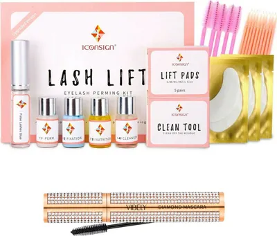 Produktbild von Wimpernlifting Set Wimpernwelle Wimpernlaminierung Lash Lift Kit mit 4D Mascara