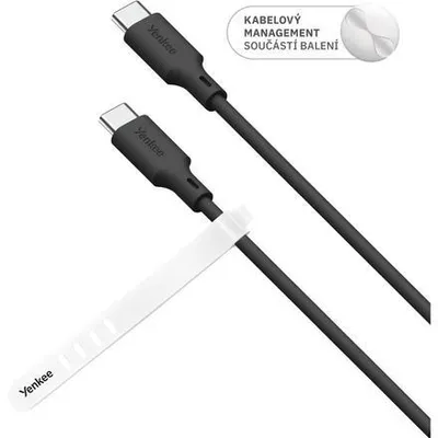 Produktbild von Ycu C115 Bk Silic Usb C-C / 1,5M Yenkee