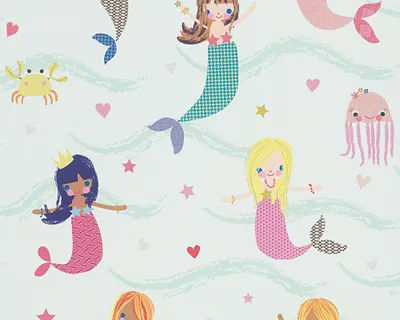 Produktbild von A.S. Création Papiertapete Boys & Girls 5 blau bunt grün 10,05 m x 0,53 m 305691