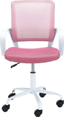 Obrázek produktu pro Dětská otočná židle ARNEA - bílá / růžová