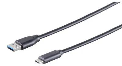 Produktbild von USB Kabel, 3.1 C-Stecker - 3.0 A-Stecker, 1,8m