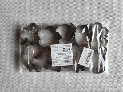 Produktbild von Azexcy Metall Ausstecher 8 Stück Weihnachtsplätzchen