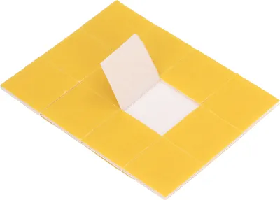 Image de 12Pcs Hook and Loop Tape Industrial Double Sided Self Adhesive Strips Fastener Roll for Home Wall