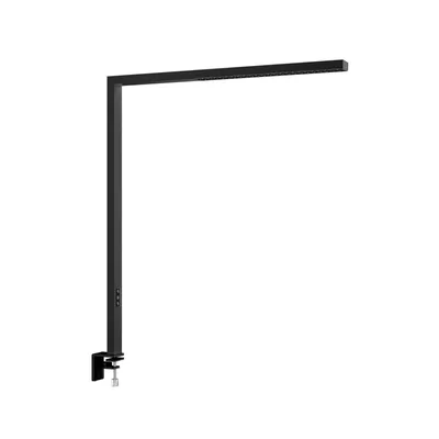 Produktbild von Arcchio LED-Büro-Klemmleuchte Jolinda, schwarz, Alu, dimmbar