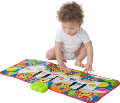 Produktbild von Playgro Jumbo Jungle Klavierspielmatte mit Tiergeräuschen, 40206