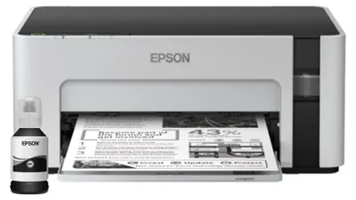 Obrázek produktu pro Epson EcoTank M1100, 1440 x 720 DPI, 1, A4, 15000 stránek za měsíc, 32 str. za minutu, Černá, Bílá