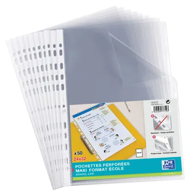 Produktbild von Oxford 100206905, Durchscheinend, Polypropylen (PP), 265 mm, 325 mm, Frankreich