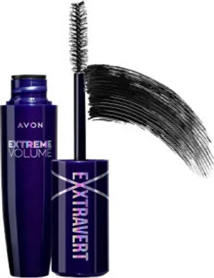 Produktbild von AVON EXXTRAVERT Mascara für extra Volumen Blackest Black