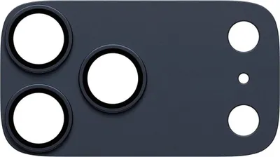 Image de PanzerGlass® Fender Camera Protector Deep Blue iPhone 17 Pro Max, Apple, Apple - iPhone 17 Pro Max, Application à sec, Résistant aux rayures, Résistant aux chocs, Bleu, 1 pièces