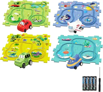 Image de Puzzle éducatif pour enfants sur le thème des voitures
