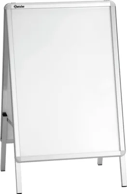 Produktbild von Plakatständer A1 beidseitig bestückbar aus Aluminium für Innen- & Außenbereich