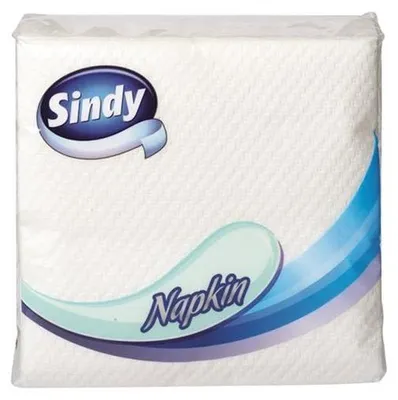 Obrázek produktu pro Ubrousky "Sindy", bílá, 45 listů