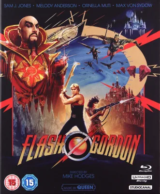Produktbild von Flash Gordon (nur Originalversion) [BLU-RAY 4K+CD+BLU-RAY]