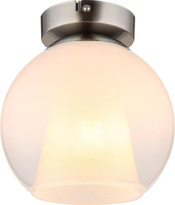 Produktbild von Globo Lighting Deckenleuchte Metall Nickel matt, 1x E27