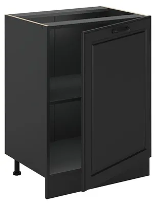 Obrázok produktu pre Kuchynská spodná skrinka Vicco R-Line Antracitový vidiecky dom/antracitová 60 cm s 1 dverami bez pracovnej dosky, Model 72050