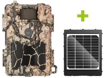 Zdjęcie produktu dla Fotopułapka OXE Spider 4G i panel słoneczny + karta SD 32GB, statyw i 8 szt. baterii GRATIS!