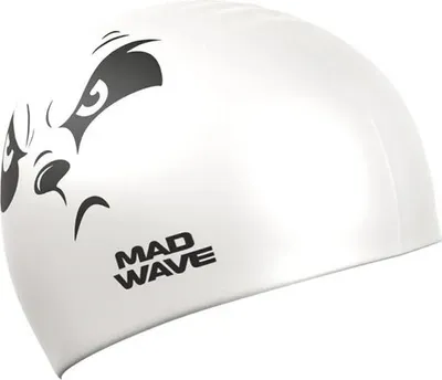 Produktbild von Madwave Emotions Junior-schwimmkappe Weiß Weiß One Size