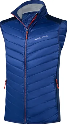 Produktbild von BLACK CREVICE - Herren Outdoor Hybrid Steppweste | Farbe: Blau | Größe: S