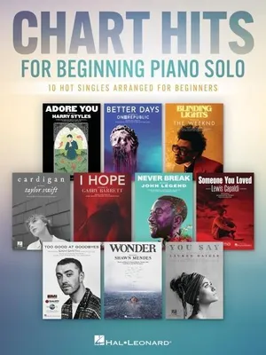 Obrázok produktu pre Chart Hits for Beginning Piano Solo