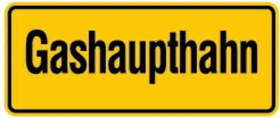 Produktbild von Schild Alu Gashaupthahn 100x240mm