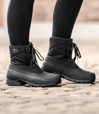 Image de Waldhausen Thermoschuh Chicago Chaussures d'hiver Bottes d'écurie, Couleur:noir, Taille:36
