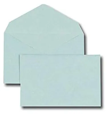 Produktbild von GPV Briefumschläge 90 x 140 mm blau ungummiert 100 Briefumschläge