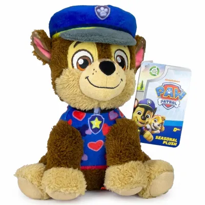 Produktbild von PAW Patrol Chase Kuscheltier Plüschtier 18 cm Super Soft Lizenzprodukt, KI-generiertes Bild
